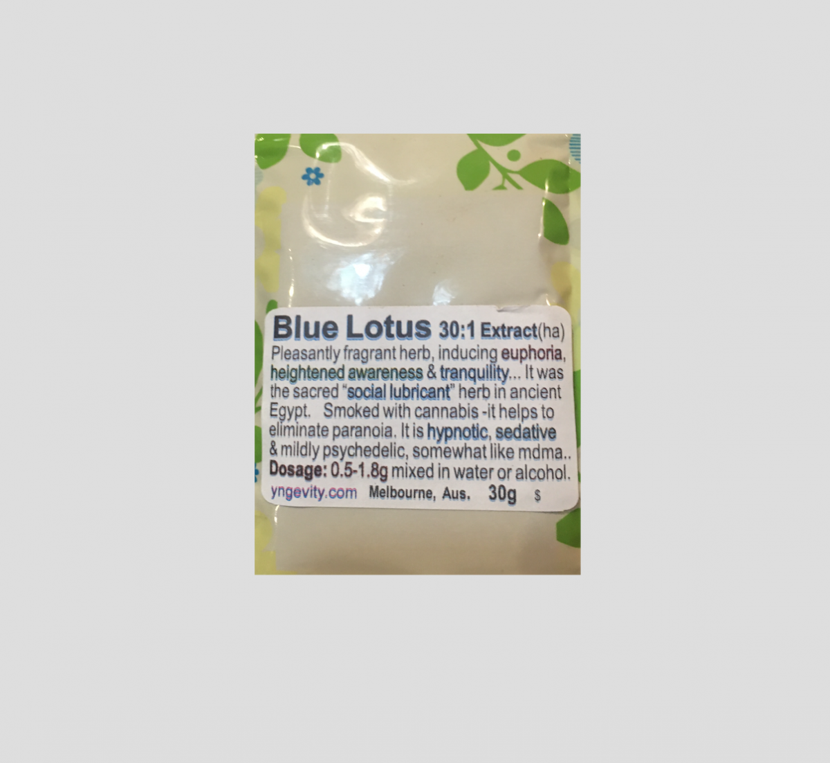 Blue Lotus extract30-1